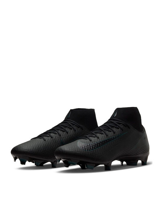 Nike Mercurial Superfly 10 Academy Football Shoes with Cleats Black