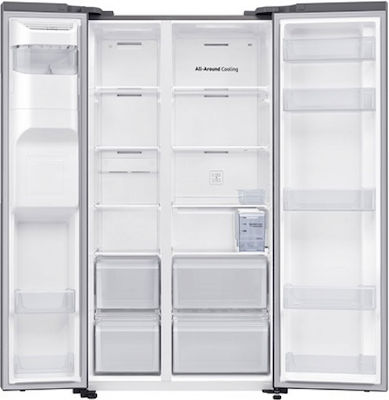 Samsung Ψυγείο Ντουλάπα NoFrost Υ178xΠ91.2xΒ71.6εκ. Inox