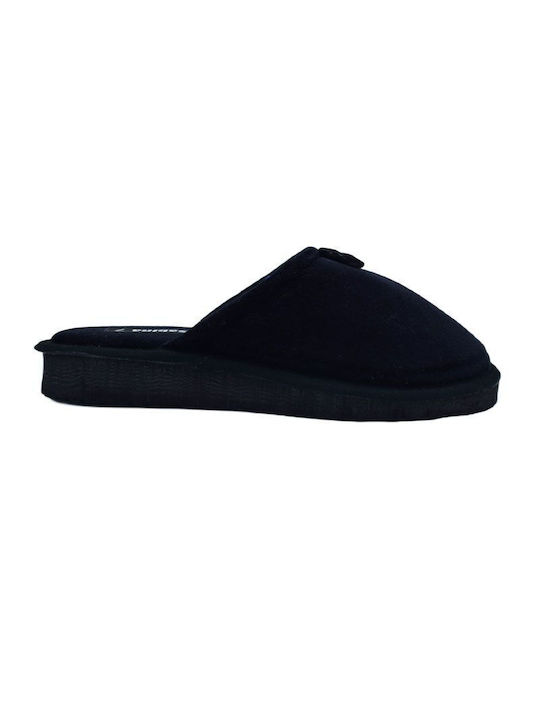 Velvet Comfort Slippers by SOULIS SABINA in Black