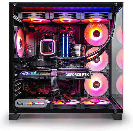 NOVA G:RIGS NOVA Max Gaming Desktop PC (Ryzen 7-5700X/32GB DDR4/1TB SSD/GeForce RTX 4060/Fără OS)