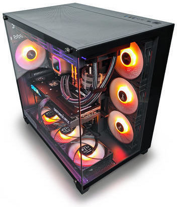 NOVA G:RIGS NOVA Ultra Гейминг Настолен компютър (Ryzen 7-7700X/32GB DDR4/2TB SSD/GeForce RTX 4070/Без операционна система)