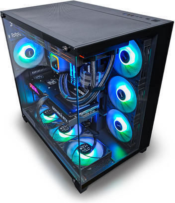 NOVA G:RIGS NOVA Ultra Gaming Desktop-PC (Kern i5-14600KF/32GB DDR4/2TB SSD/GeForce RTX 4070/Kein Betriebssystem)