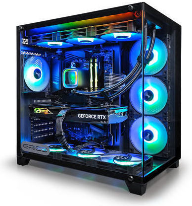 NOVA G:RIGS NOVA Ultra Gaming Desktop-PC (Kern i5-14600KF/32GB DDR4/2TB SSD/GeForce RTX 4070/Kein Betriebssystem)