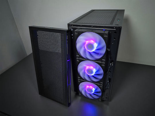 Sirius G:RIGS SIRIUS Lite Гейминг Настолен Компютър Ryzen 5-5600 16GB DDR4 1TB SSD GeForce RTX 3060 Без Операционна Система