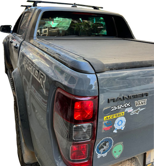 Yakima Μπάρες Οροφής Αλουμινίου για Ford Ranger / Raptor 2022+ (Σετ με πόδια) Μαύρες