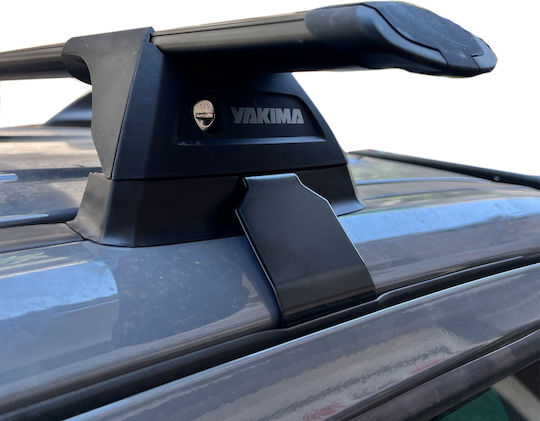 Yakima Μπάρες Οροφής Αλουμινίου για Ford Ranger / Raptor 2022+ (Σετ με πόδια) Μαύρες