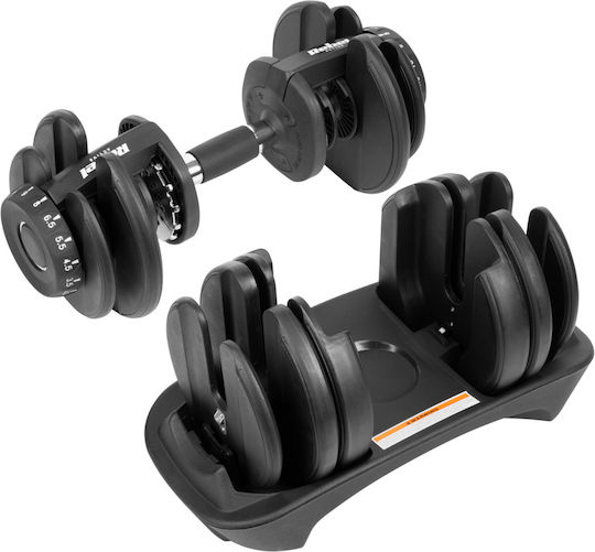 Adjustable Dumbbell 1x24kg with Stand