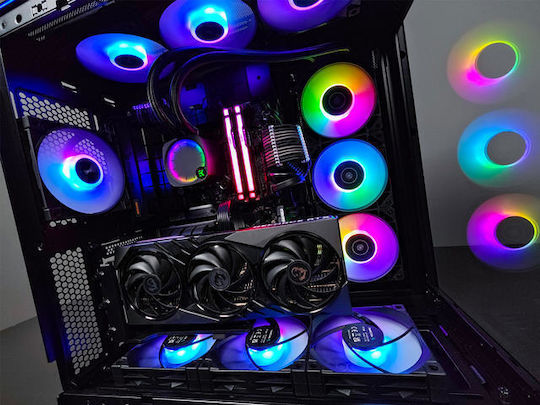 Supernova G:RIGS SUPERNOVA Ultra Gaming Desktop PC (Ryzen 9-7900/32GB DDR4/2TB SSD/GeForce RTX 4070 Ti/No OS)
