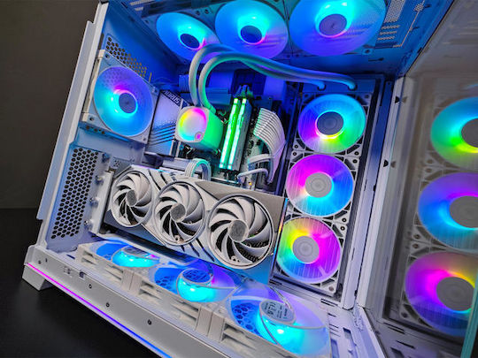 Supernova G:RIGS SUPERNOVA Ultra Gaming Desktop PC (Ryzen 9-7900/32GB DDR4/2TB SSD/GeForce RTX 4070 Ti/No OS)