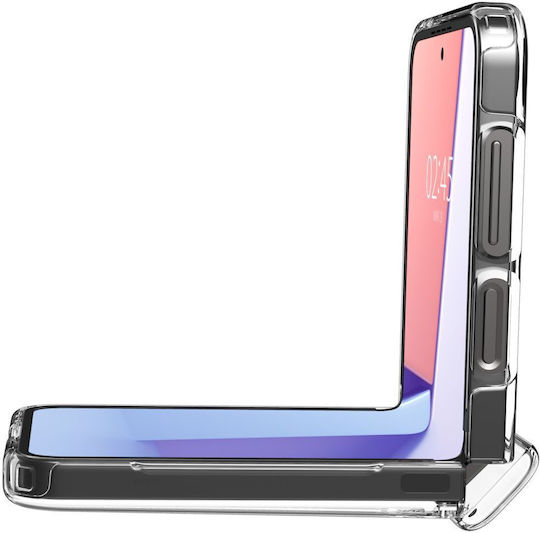 Spigen Ultra Hybrid Pro Umschlag Rückseite Kunststoff 2mm Transparent (Galaxy Z Flip6)