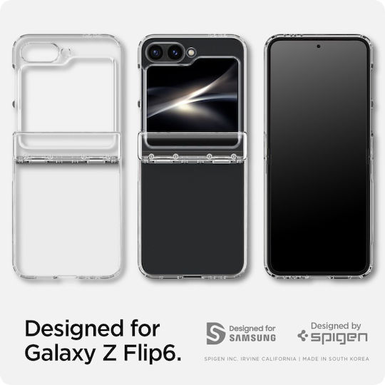 Spigen Ultra Hybrid Pro Umschlag Rückseite Kunststoff 2mm Transparent (Galaxy Z Flip6)