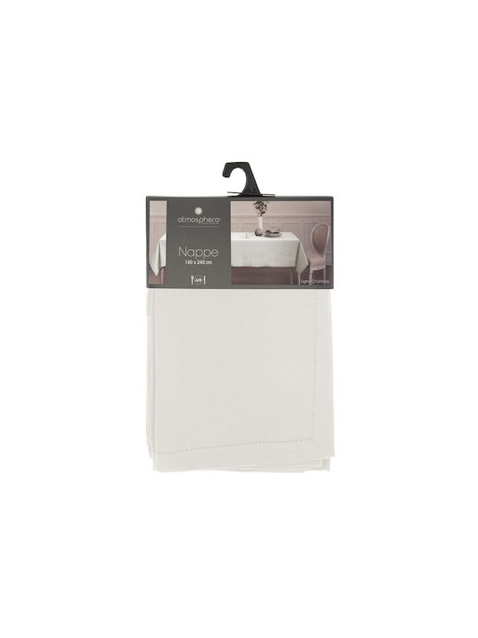 Atmosphera Τραπεζομάντηλο Βαμβακερό Chambray Chambray Jane Atmosphera 240x140εκ.