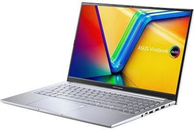 Asus Vivobook 15 M1505YA-MA086W 15.6" OLED (Ryzen 7-7730U/16GB/512GB SSD/W11 Home) Cool Silver (US Keyboard)