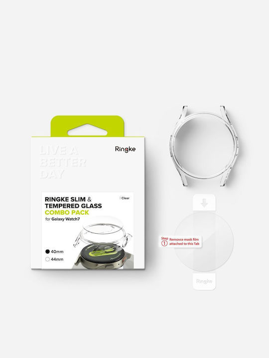 Ringke Tempered Glass for the Galaxy Watch7 40mm 1pcs