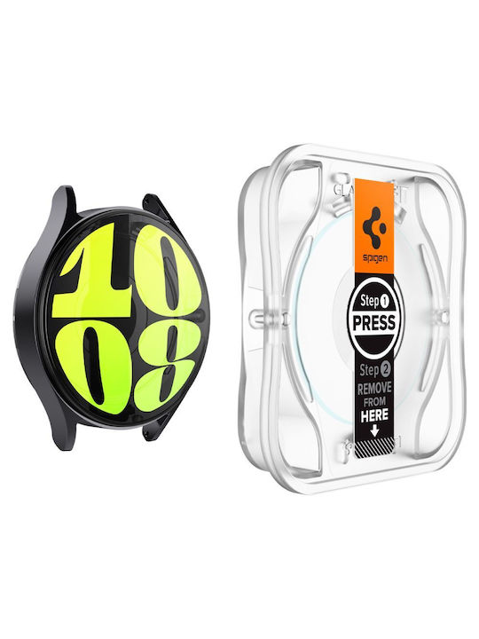 Spigen Glas.tR EZ Fit Tempered Glass για το Galaxy Watch7 40mm 2τμχ AGL08494