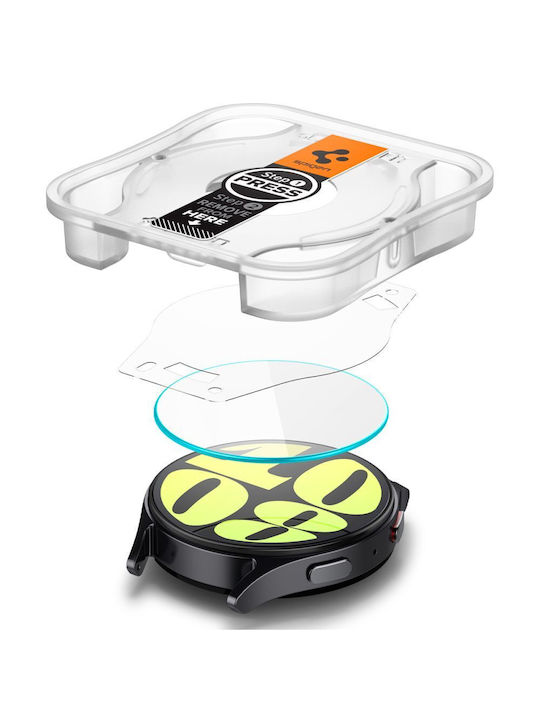 Spigen Glas.tR EZ Fit Tempered Glass για το Galaxy Watch7 40mm 2τμχ AGL08494