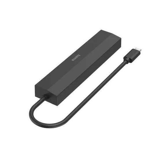 HAMA USB-C Docking Station with HDMI 4K Ethernet Black (00200144)