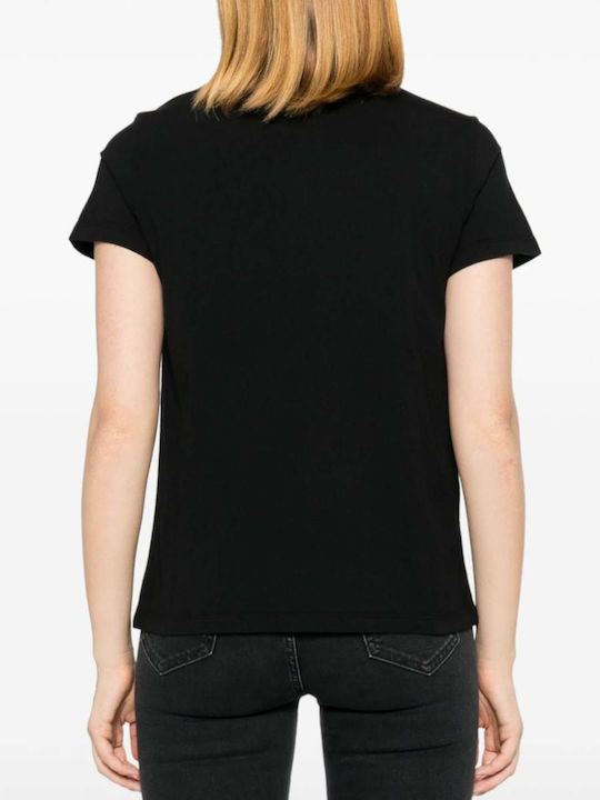 Pinko Bussolotto Women's T-shirt Black