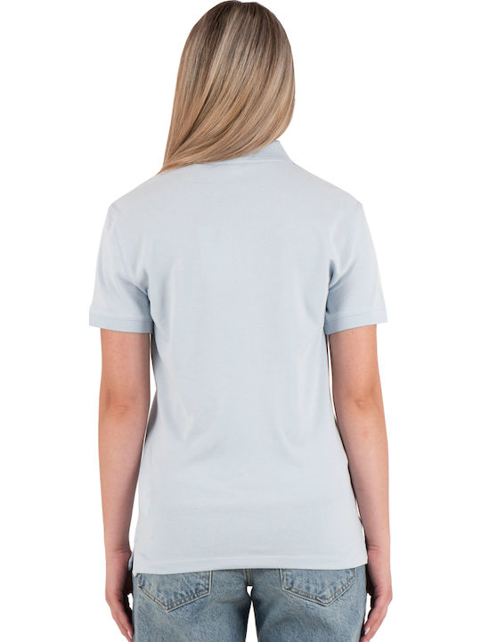 Mya Women's Polo Blouse 303/bianco Azzurro