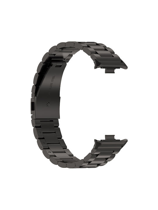 Armband Rostfreier Stahl Schwarz (Xiaomi Redmi Watch 4/5/Smart Band 8/9 Pro)