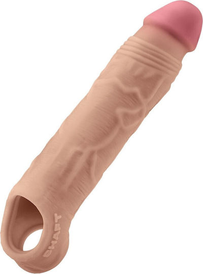 Shaft Προέκταση Πέους με Δόνηση Flesh 20cm