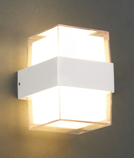 Powertech Wasserdichte Deckenleuchte LED 14W 10.5x9.5x13cm Powertech Wasserdichte Deckenleuchte LED 14W 10.5x9.5x13cm