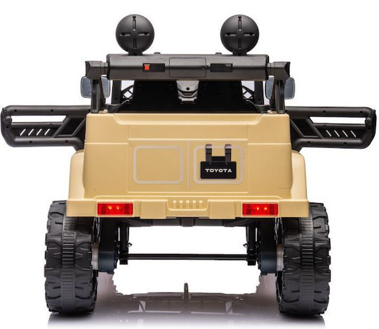 Kinder Auto Doppelsitzer Toyota FJ 4x4 Beige