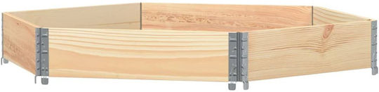 vidaXL Pallet Collar 160cmx160cmx21.5cm