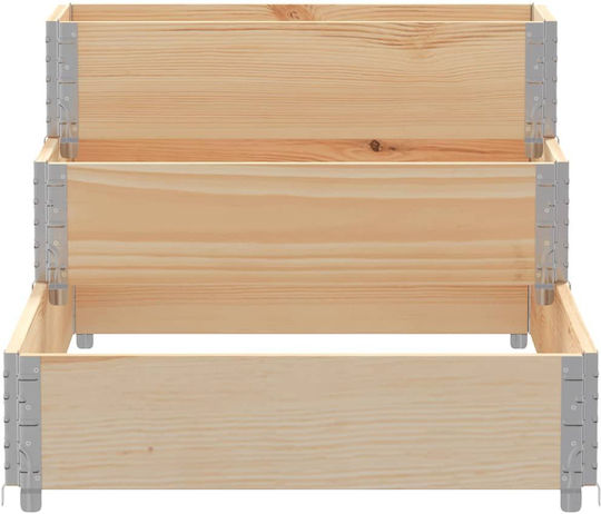 vidaXL Палетни яки 120смx80смx60.5см