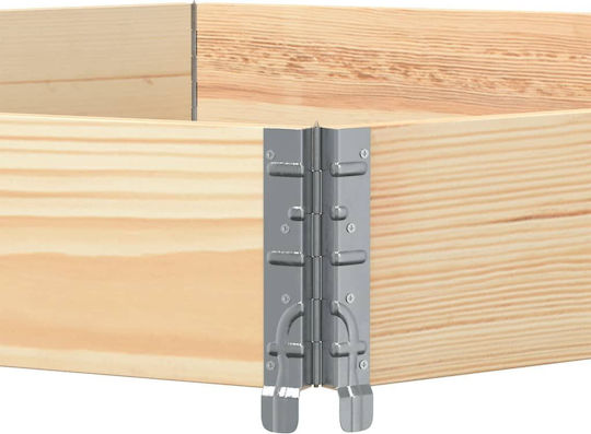 vidaXL Pallet Collar 160cmx160cmx21.5cm