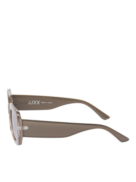 Jack & Jones Women's Sunglasses with Brown Plastic Frame and Brown Gradient Lens 12263221