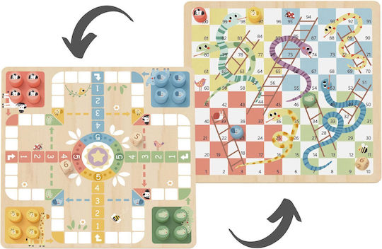 Επιτραπέζιο Παιχνίδι 2in1 Ludo Chinese + Free Pet Tooky Toys