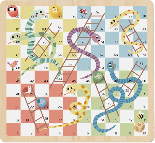 Επιτραπέζιο Παιχνίδι 2in1 Ludo Chinese + Free Pet Tooky Toys