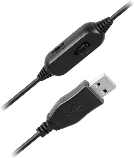 Kruger & Matz Rebel GH-10 Over Ear Gaming Headset με σύνδεση USB