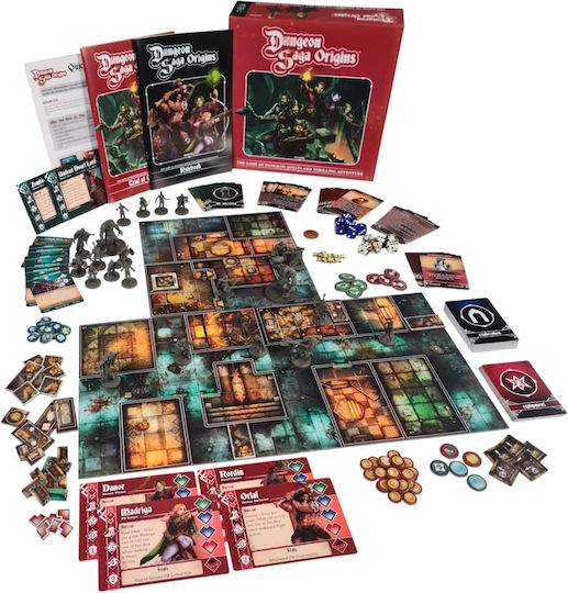 Επιτραπέζιο Παιχνίδι Dungeon Saga Origins για 1-5 Παίκτες 10+ Ετών (EN) Mantic