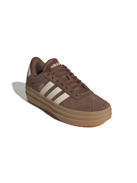 VL Court Bold Femei Flatforms Sneakers Maro