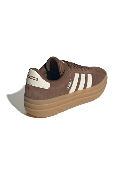VL Court Bold Femei Flatforms Sneakers Maro
