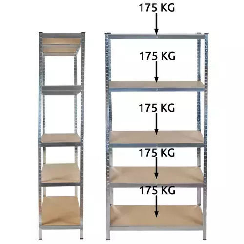 Malatec Raft Dexion Galvanizat 100x45x220cm 23766