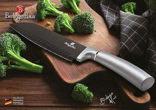 Berlinger Haus Rectangular Wooden Chopping Board Set with Knives Moonlight Edition 6pcs