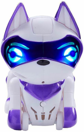 Silverlit Teksta Micro Pets Electronic Robotic Toy for Ages 3+ White/Purple Kitty
