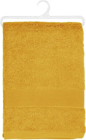 Atmosphera Bath Towel 100x150cm Yellow Weight 450gsm
