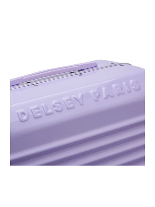 Delsey Bastille 2.0 Μεσαία Βαλίτσα Ταξιδίου Σκληρή Lavender με 4 Ρόδες Ύψους 65εκ.