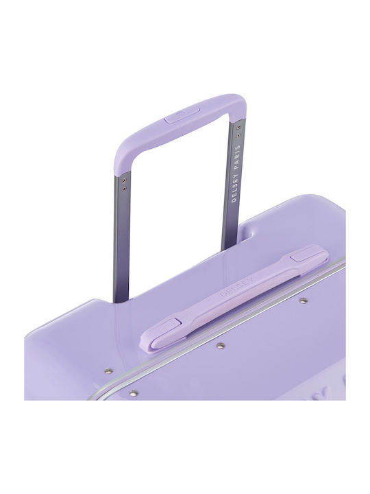 Delsey Bastille 2.0 Μεσαία Βαλίτσα Ταξιδίου Σκληρή Lavender με 4 Ρόδες Ύψους 65εκ.