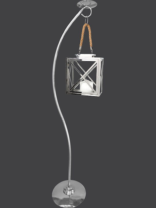 Metallic Silver Candle Lantern Holder Fk305990 La Vista Lvs-fk305990