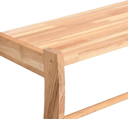 vidaXL Ράγα Μπάνιου Μονή Επιτοίχια ​49x49cm Μπλε