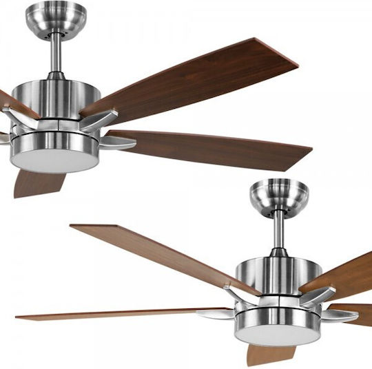 Telco S52-D329 Ventilator De Tavan Ventilator De Tavan 132cm Cu Lentile De Mărire Cireș-Venge