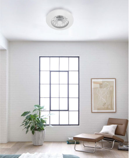 Lucas Ceiling Light Fixture 55cm with Light White