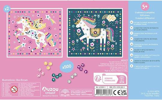 Auzou Mosaic My Activity Pouch Make Unicorns for Children 5+ years Years