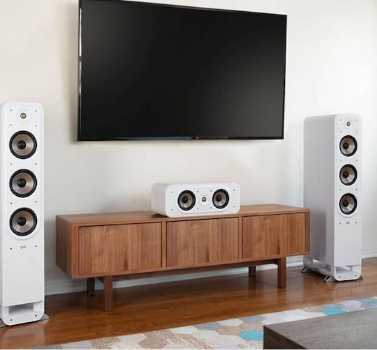 Polk Audio S30 Hi-Fi Speaker Central 125W 2 No of Drivers W50.8xD26.92xH19.05cm. White