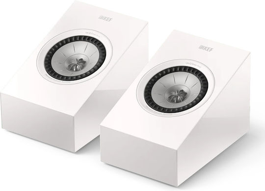 Kef R8 Meta Pair Passive Hi-Fi Wall Mounted Speakers 150W 2 Driver Configuration 17.5x25.9x17.4cm White